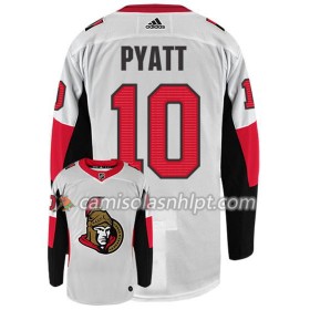 Camisola Ottawa Senators TOM PYATT 10 Adidas Branco Authentic - Homem